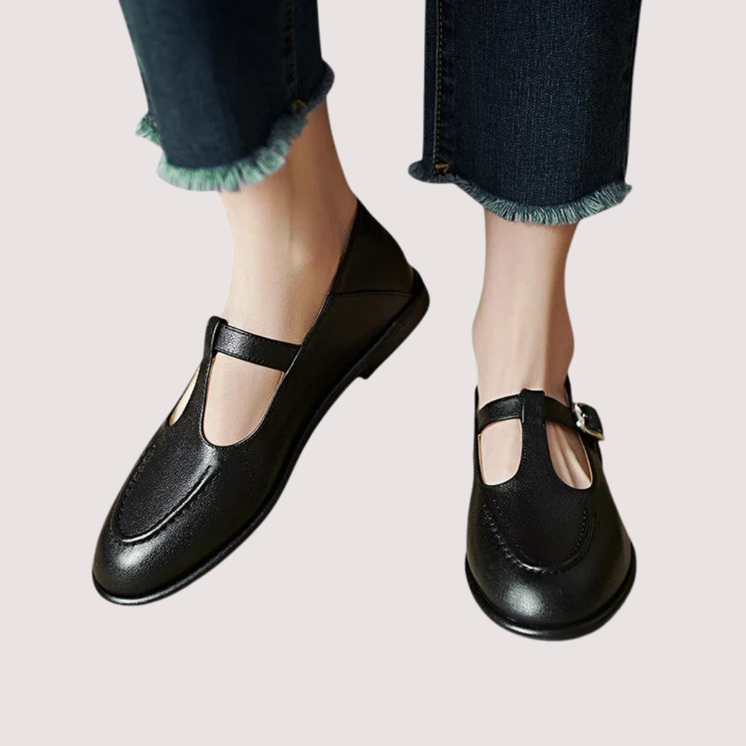 Camila | Orthopädische Mary Jane Schuhe mit niedrigem Absatz